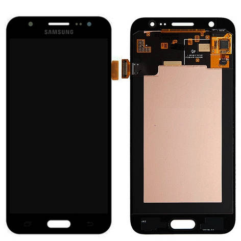 Дисплей (LCD) Samsung GH97- 17667B J500H Galaxy J5 сенсором чёрный сервисный, фото 2
