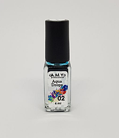 Чорнило A.M.Y. Aqua Drops 02, колір блакитного, 4 мл