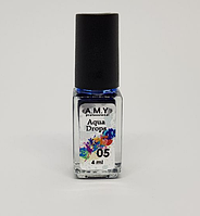Чорнило A. M. Y. Aqua Drops 05, колір синій, 4 мл