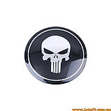 Авто значок Каратель наклейка punisher на машину авто наклейки значки марки машин на кузов бампер скло двері капот крила багажник, фото 3