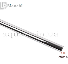 Трубка сталевий хром Bianchi D 15x600 мм. для систем опалення (3859C06000) Італія