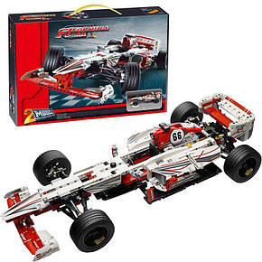 Конструктор JiSi bricks Technic 3366 Перегоновий автомобіль Formula-1, фото 4