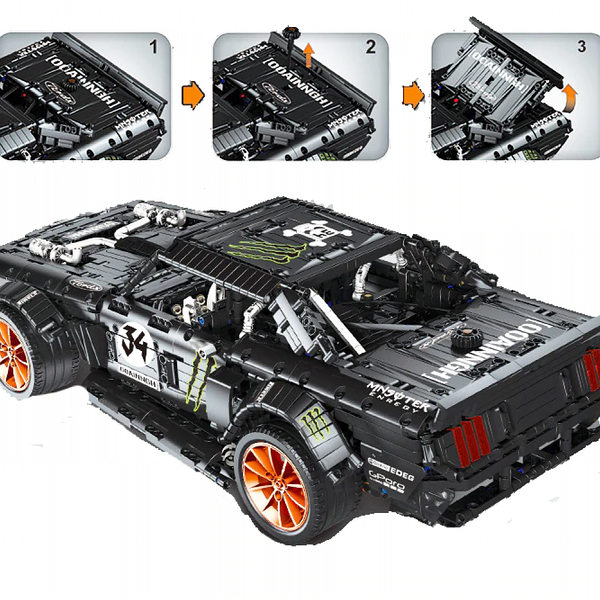 Lepin 21047 Ford Mustang Lepin Ford Mustang Building Blocks Set