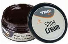 Крем для взуття темно-коричневий із гладкої шкіри 106 TRG Shoe Cream, 50 мл