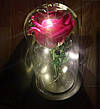 Роза в колбі з Led підсвічуванням рожева, нічник, романтичний подарунок (Реальні фото!), фото 2