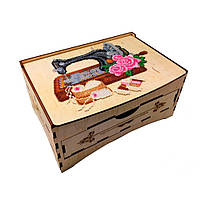 Шкатулка-комод під вишивку KD-003 Майстриня