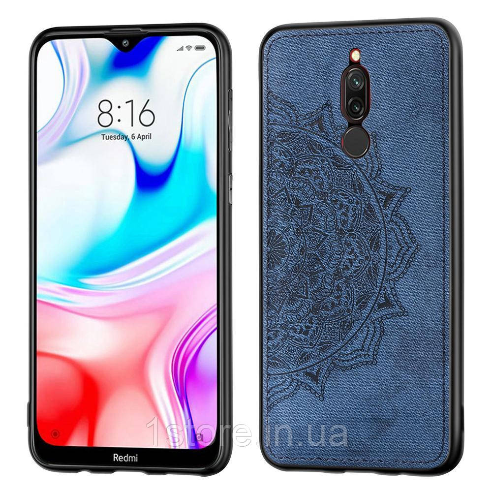 TPU+Textile чохол Mandala з 3D тисненням для Xiaomi Redmi 8, фото 1