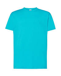 Чоловіча футболка JHK REGULAR T-SHIRT колір бірюзовий (TU)