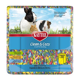 Kaytee Clean&Cozy BirthdayCake 4.1 л. підстилка для гризунів, целюлоза, різнобарвна