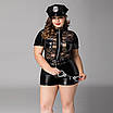 Сексуальний жіночий костюм для рольових ігор Невблаганна поліцейська JSY, розмір L, фото 5