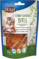 42742 Trixie Premio Catnip Chicken Bites ласощі з куркою і м'ятою, 50 г
