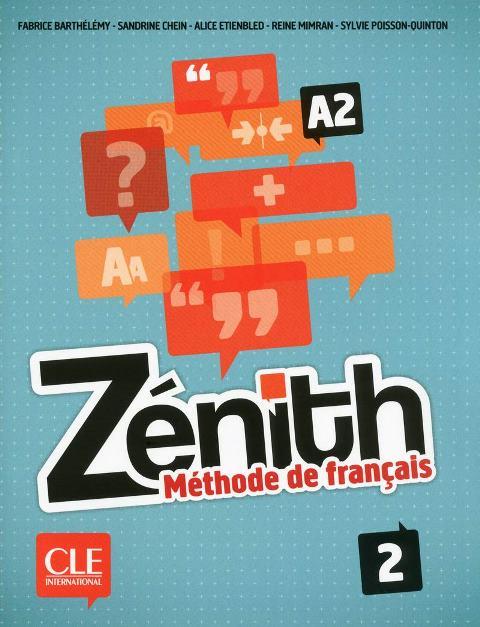 Zenith 2 Livre De L Eleve + DVD-ROM