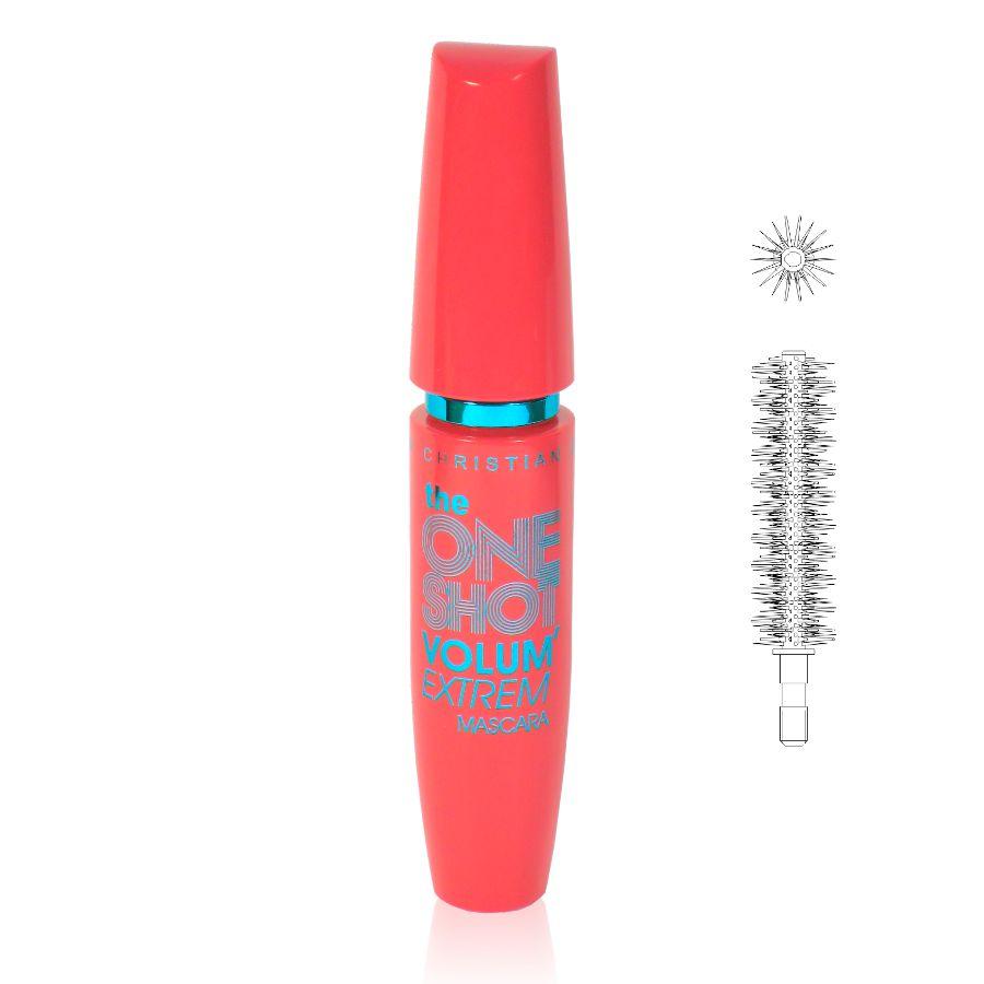 Туш для вій з ефектом підкручування та збільшення об'єму The ONE SHOT Christian, фото 1