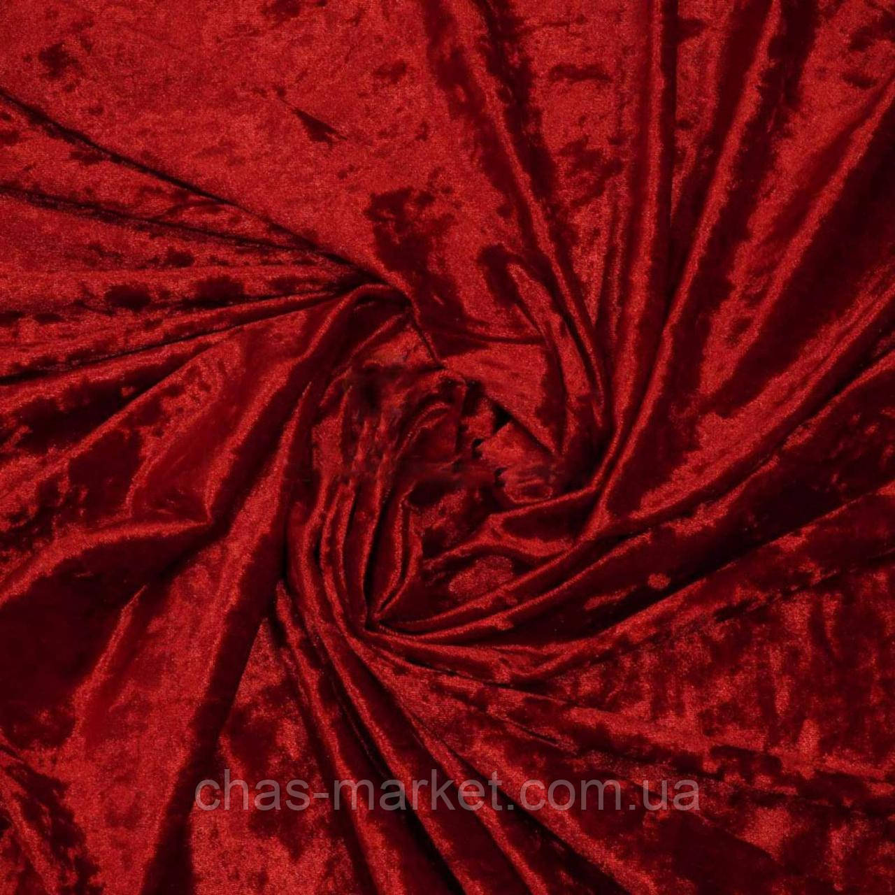 Мармуровий оксамит червоний
