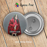 Значок Billie Eilish 003