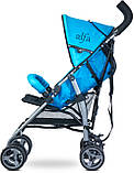 Дитяча коляска-тростина Caretero Alfa Blue, фото 4