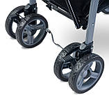 Дитяча коляска-тростина Caretero Alfa Black, фото 4