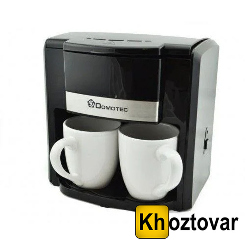 Кавоварка на дві чашки Domotec MS-0708, фото 1