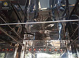 Електростатична Коптильня 250л -холодного та гарячого копчення, +просушування. Нержавіюча сталь всередині, дах плоский, фото 10
