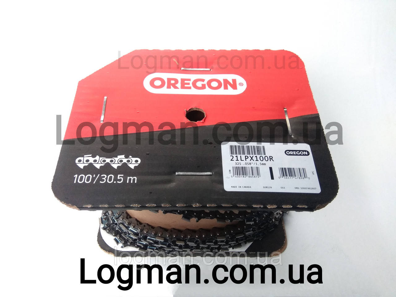 Оригінальна бухта ланцюга Oregon 21LPX100R Супер Зуб (0.325", 1.5 мм), фото 1