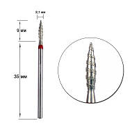 Насадка с алмазным напылением ТОРНАДО 2,1 мм