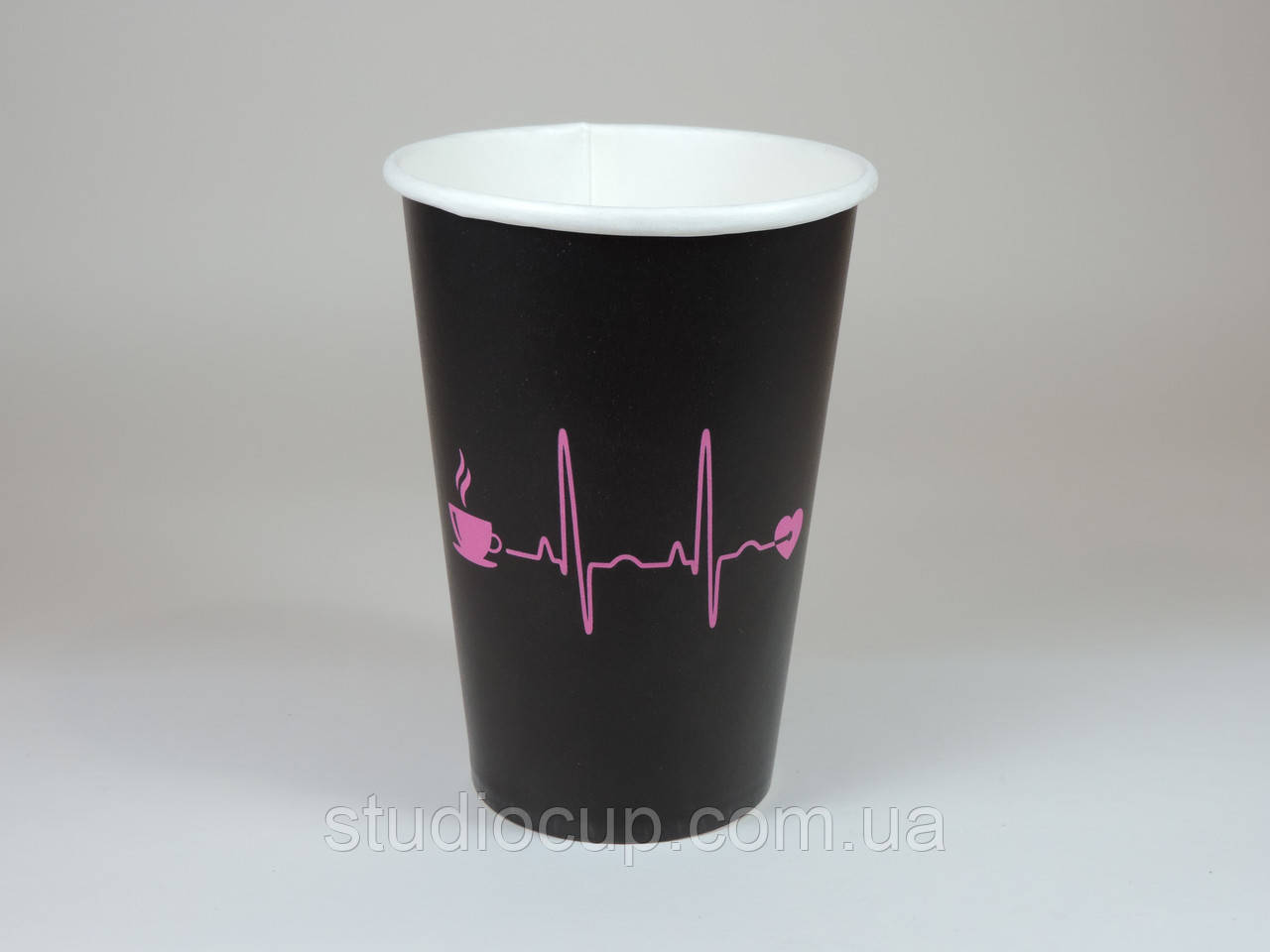 Стакан паперовий "Impulse" 250 мл 50 шт/уп (1ящ/40уп) кр77, фото 1