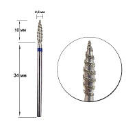 Насадка с алмазным напылением ТОРНАДО 2,5 мм