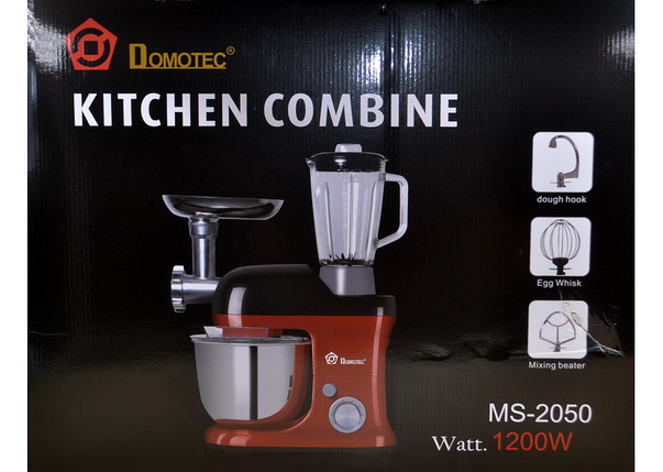 Кухонний комбайн Domotec MS-2050 1200 Вт багатофункціональний побутовий прилад, фото 3