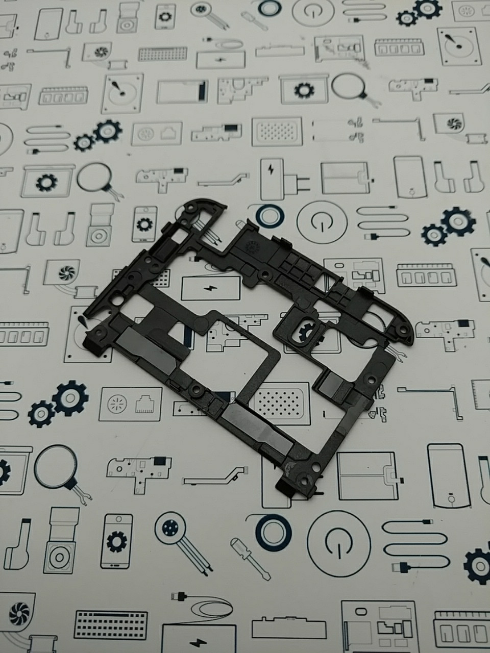 Середній корпус asus zenfone 3 max zc553kl оригінал з розборки