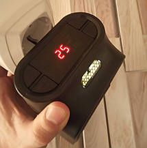 Портативний обігрівач з LCD дисплеєм Flame Heater, тепловентилятор, камін (Реальні фото!), фото 2