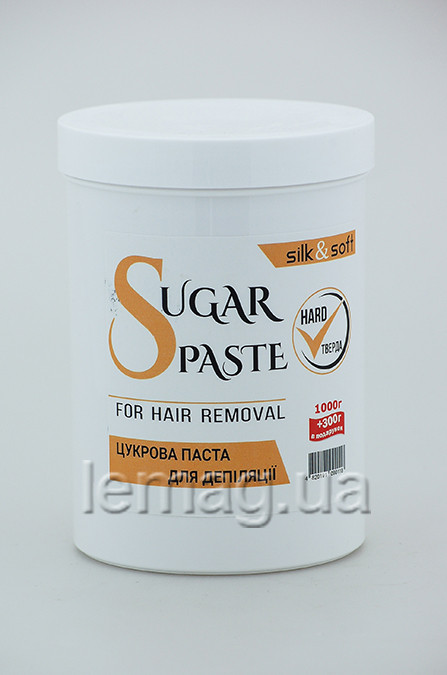 Silk&Soft Цукрова паста Hard - Тверда, 1000 г