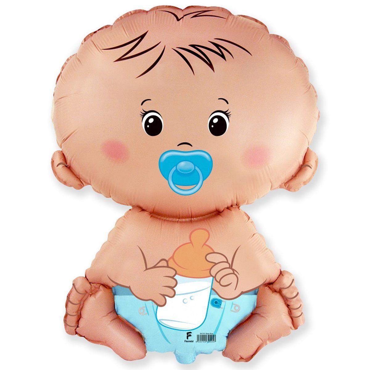 FM Малюк хлопчик Фольгований шар 67х46 см — В УП MrShar, фото 1