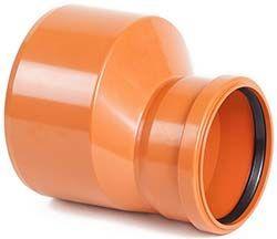 Редукция ПВХ d 315/160 мм, для наружной безнапорной канализации