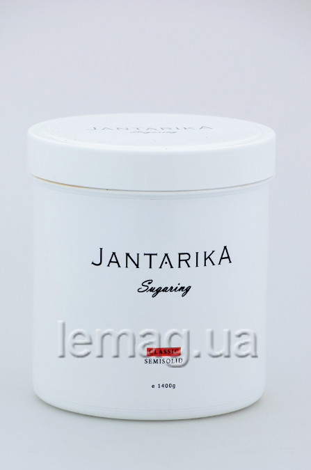 JantarikA Цукрова паста для епіляції CLASSIC SEMISOLID - Напівтверда, 1400 г, фото 1