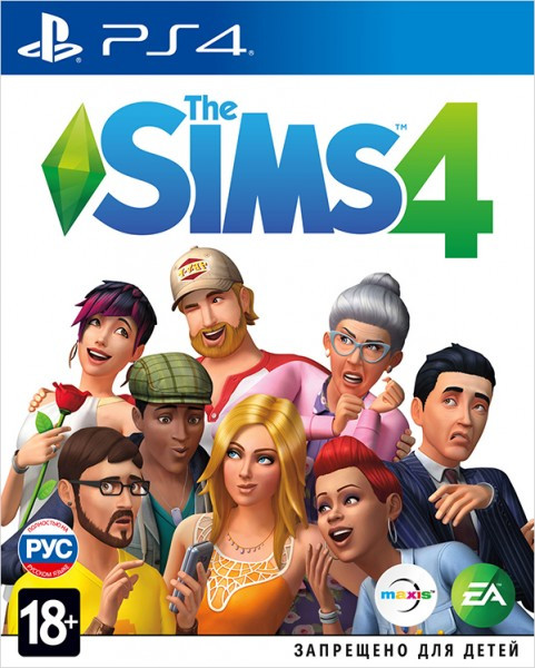 Гра The Sims 4 (PS4, російські субтитри)