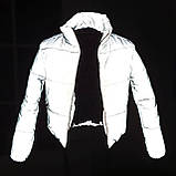 Світловідбиваюча жіноча куртка р. з 38 по 48 модель вик.рефлектив, фото 4