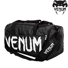 Сумка Venum Sparring Sport Bag Black White