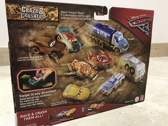 Бешаная вісімка з Тачки 3. cars 3, фото 4