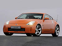 Стекло ветровое (лобовое) Nissan 350 Z (Купе, Кабриолет) (2003-2008), BENSON, Ветровое зелен.-ТТЗ VIN