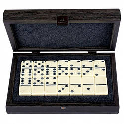 Доміно подарункове в дерев'яній коробці VIP-стилю DLE10