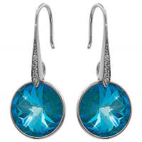 Сережки Swarovski родій