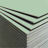 Гіпсокартон стіновий вологостійкий Кнауф (Knauf) 3000х1200х12,5мм, фото 2