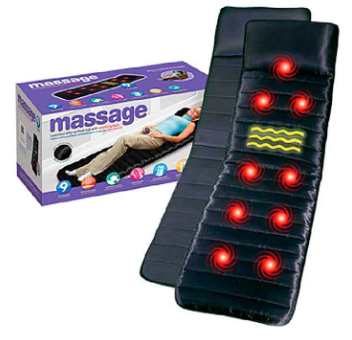 Масажний матрац із підігріванням Reversible Massage Mat