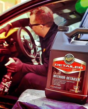 Засіб для догляду за салоном автомобіля - Meguiar's Detailer Quik Interior Detailer 3,79 л. (D14901), фото 4