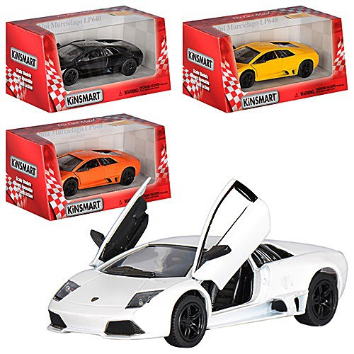 Машина металева Lamborghini Murcielago LP640 (KT5317W)