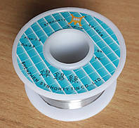 Припой с канифолью D 0.8 мм 50 гр на пластмассовой катушке (hub_IWpu95277)