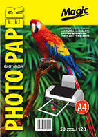 Фотопапір Magic А4 Двостороння Глянцево-глянсовий 120 г. (50листів)