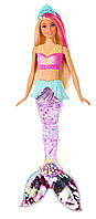 Лялька Barbie Барбі Дримпопия райдужна русалонька Dreamtopia Sparkle Lights Mermaid Doll Blonde Hair