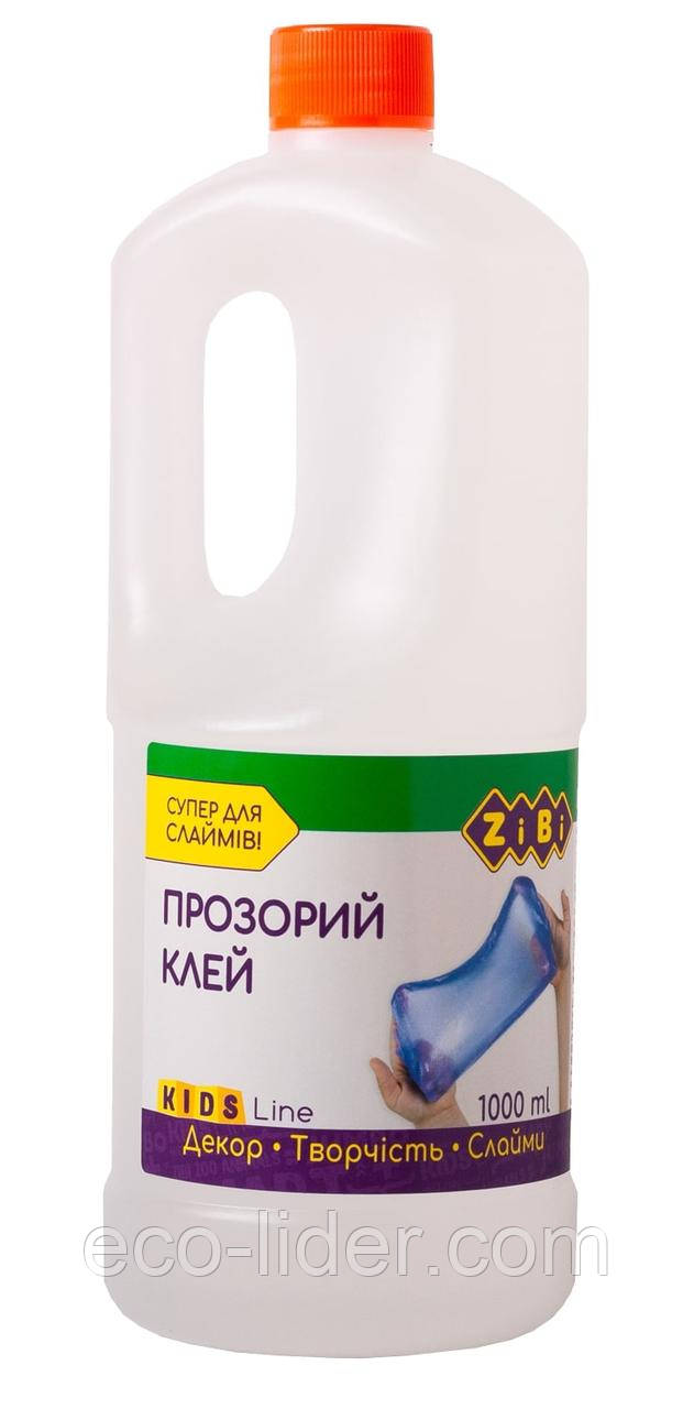 Прозорий клей для слаймов Zibi (Зиби) на PVA основі, 1 літр, фото 1