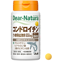 Asahi Dear Natura хондроитин из акульего хряща 455 мг , глюкозамин, гиалуроновая кислота 90 т на 30 дней